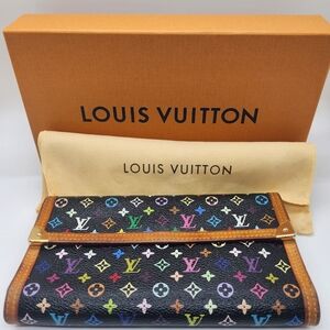 Louis Vuitton Monogram Multicolore Porte Trèsor International Wallet